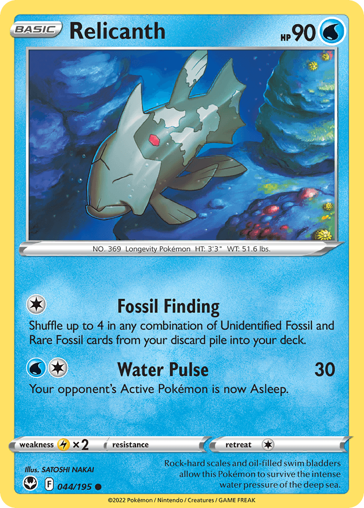 Relicanth: Silver Tempest