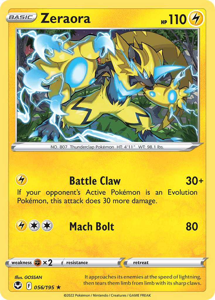 Zeraora: Silver Tempest