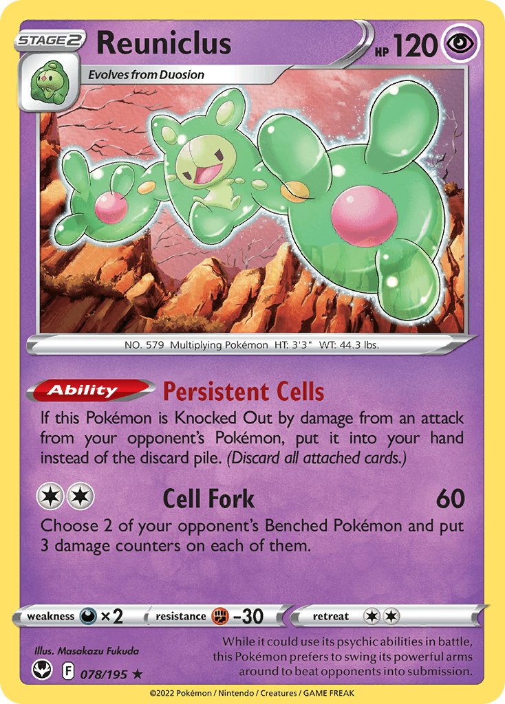 Reuniclus: Silver Tempest