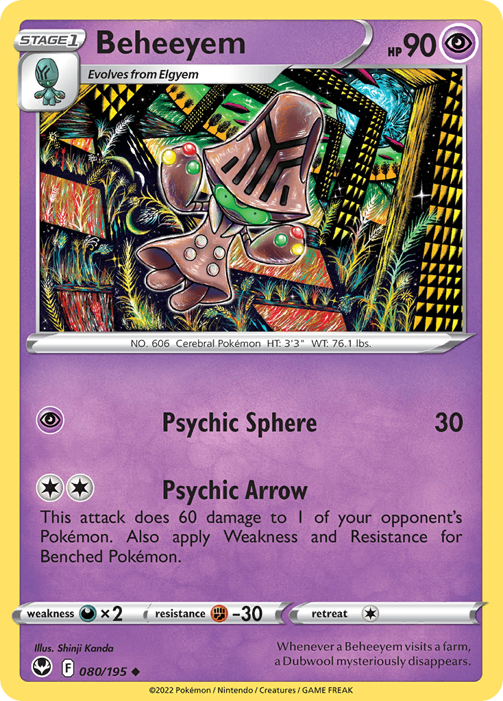 Beheeyem: Silver Tempest