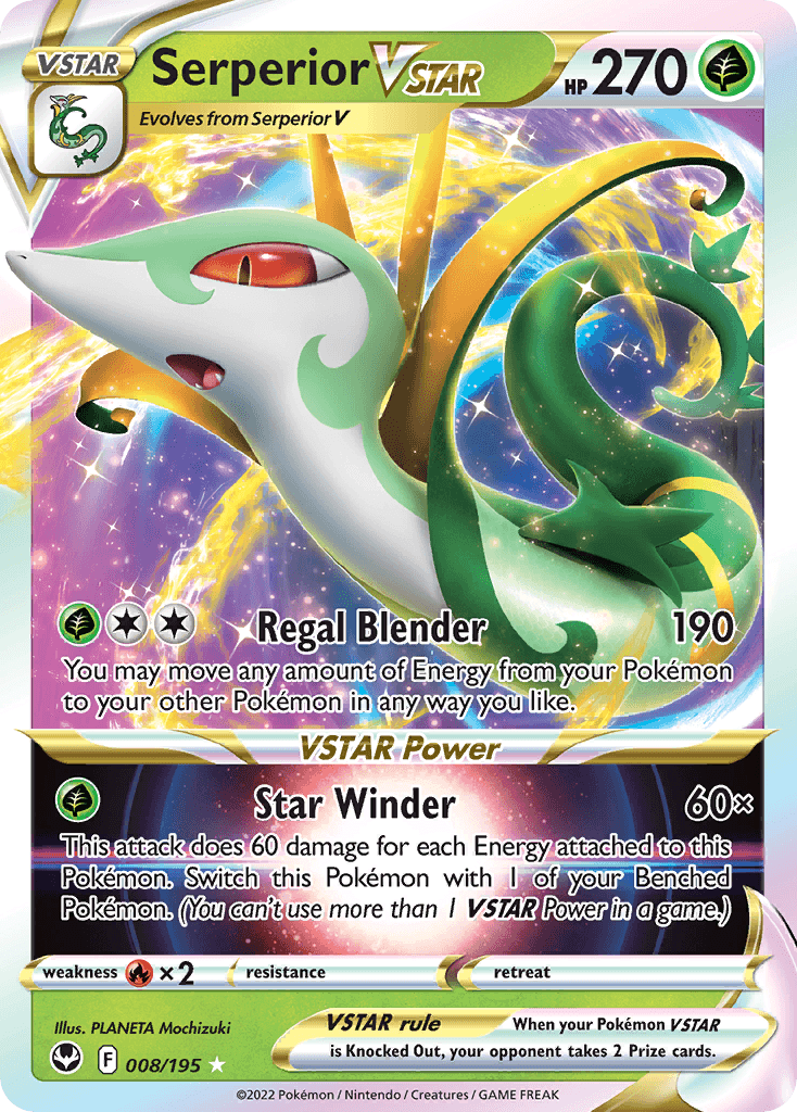 Serperior VSTAR: Silver Tempest