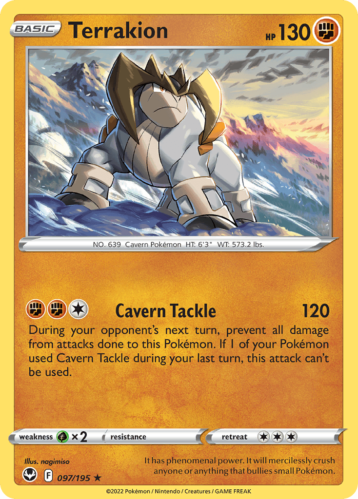 Terrakion: Silver Tempest