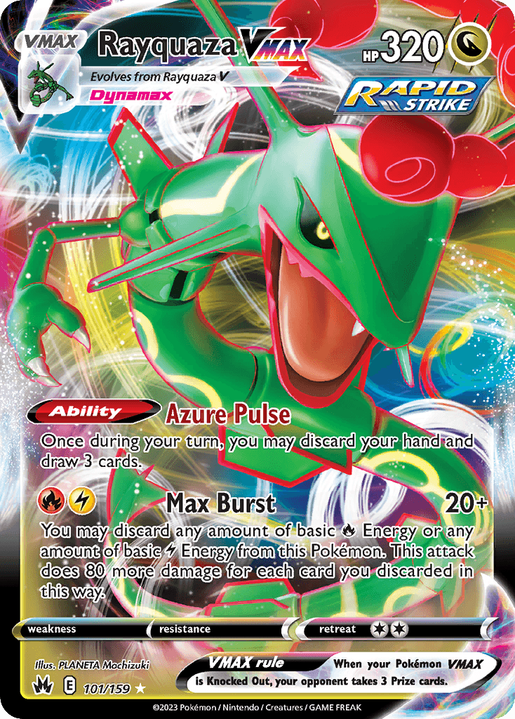 Rayquaza VMAX: Crown Zenith