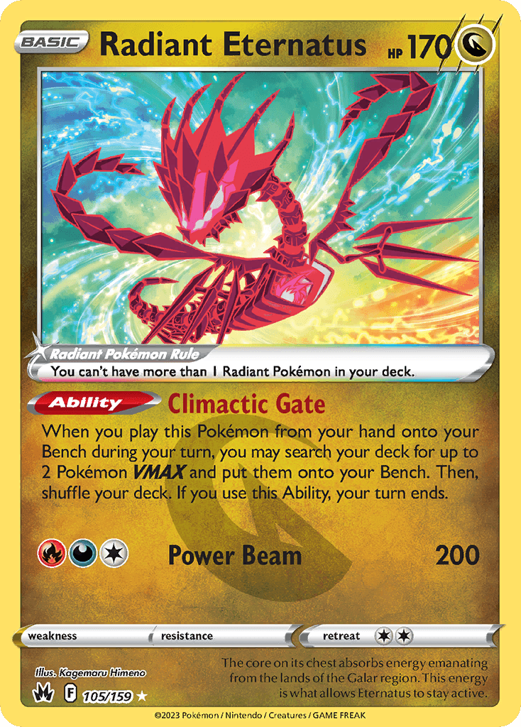 Radiant Eternatus: Crown Zenith