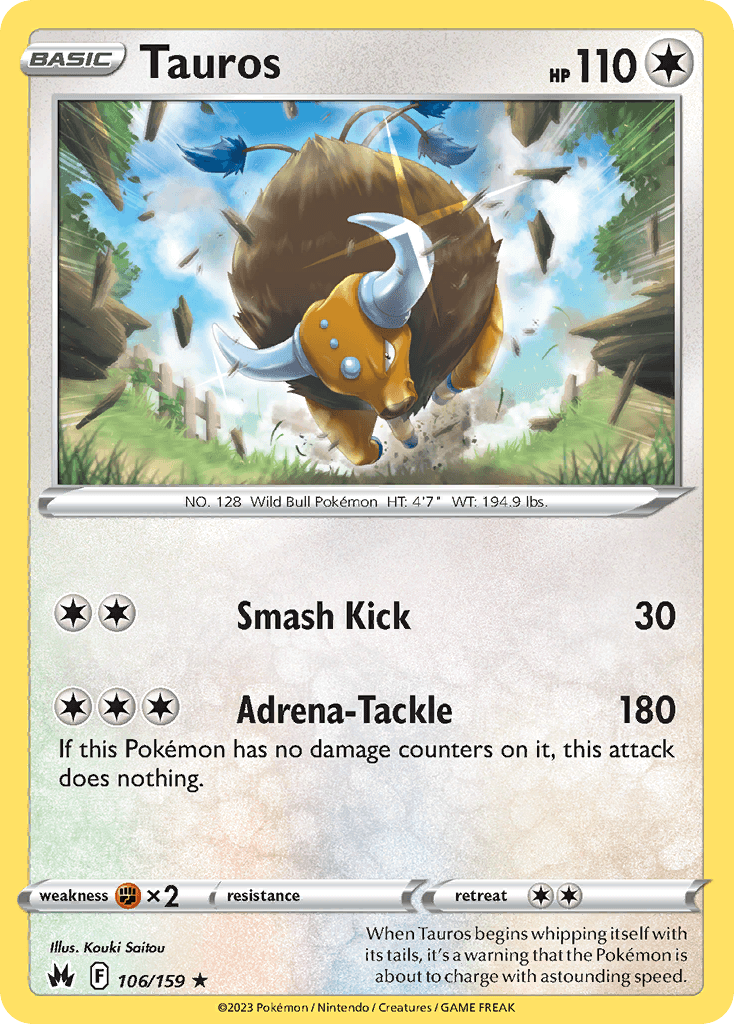 Tauros: Crown Zenith