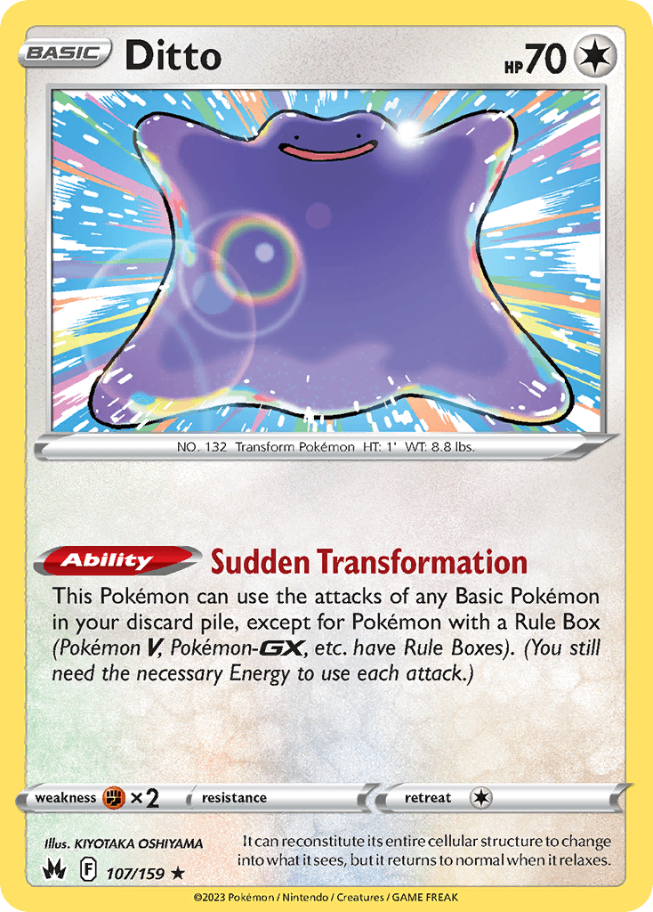 Ditto: Crown Zenith