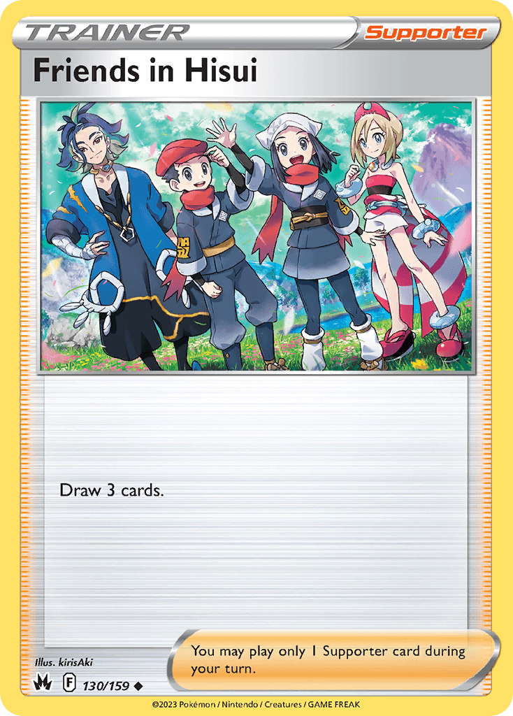 Friends in Hisui: Crown Zenith