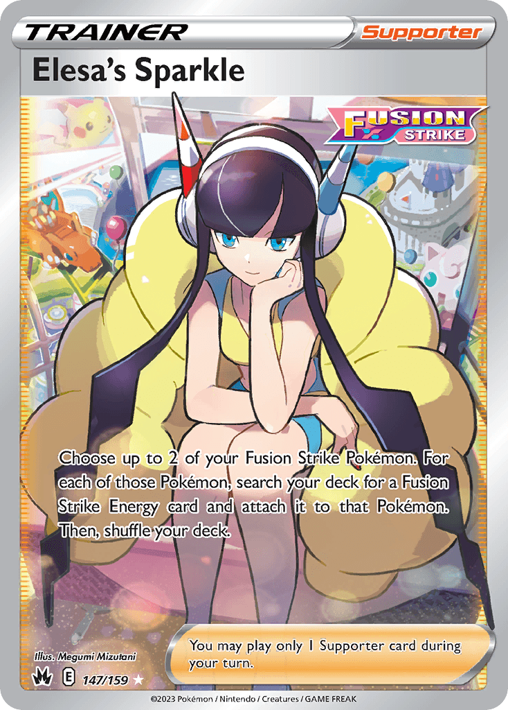 Elesa's Sparkle: Crown Zenith