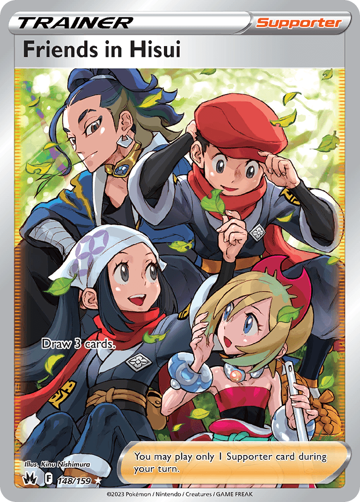Friends in Hisui: Crown Zenith