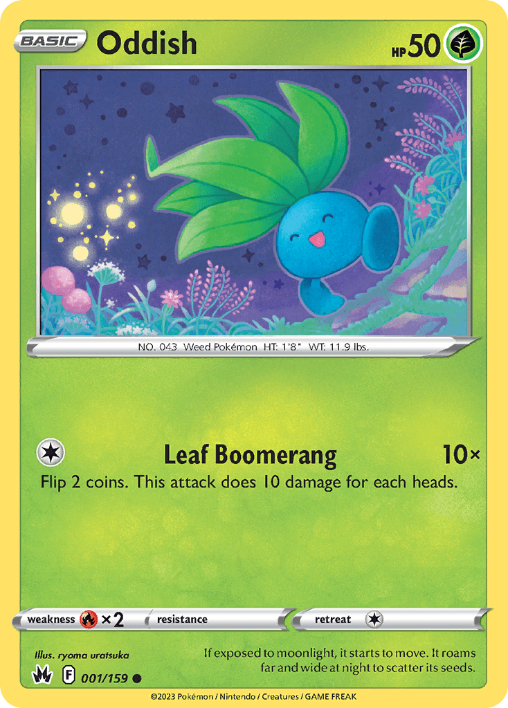 Oddish: Crown Zenith
