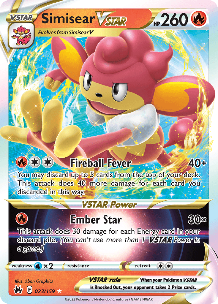 Simisear VSTAR: Crown Zenith