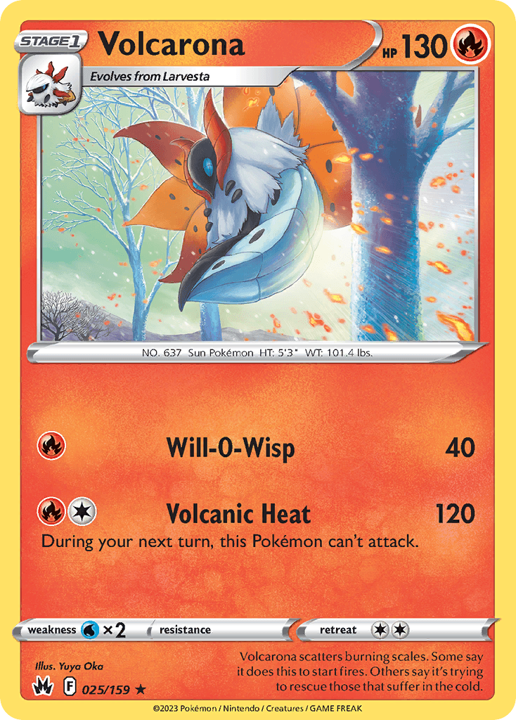 Volcarona: Crown Zenith