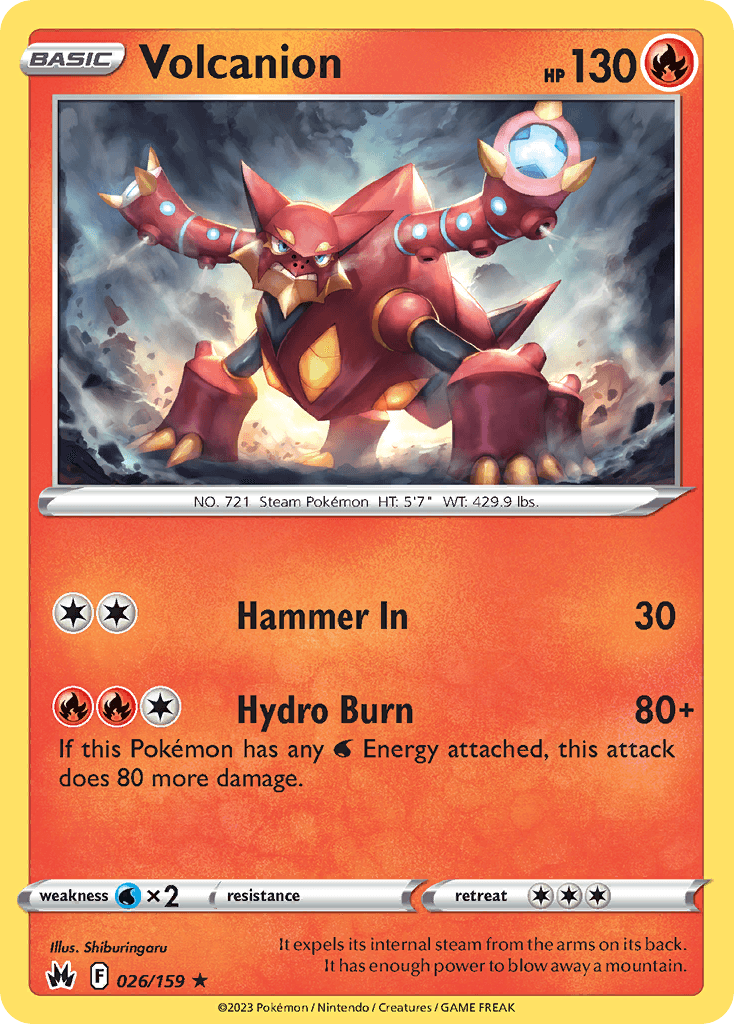Volcanion: Crown Zenith