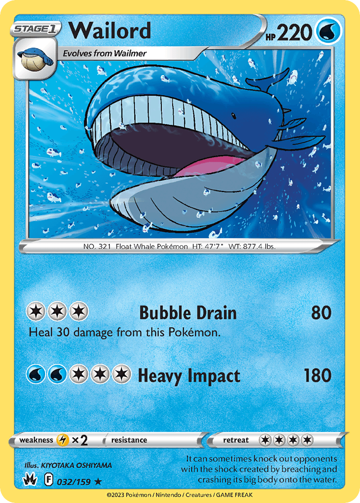 Wailord: Crown Zenith