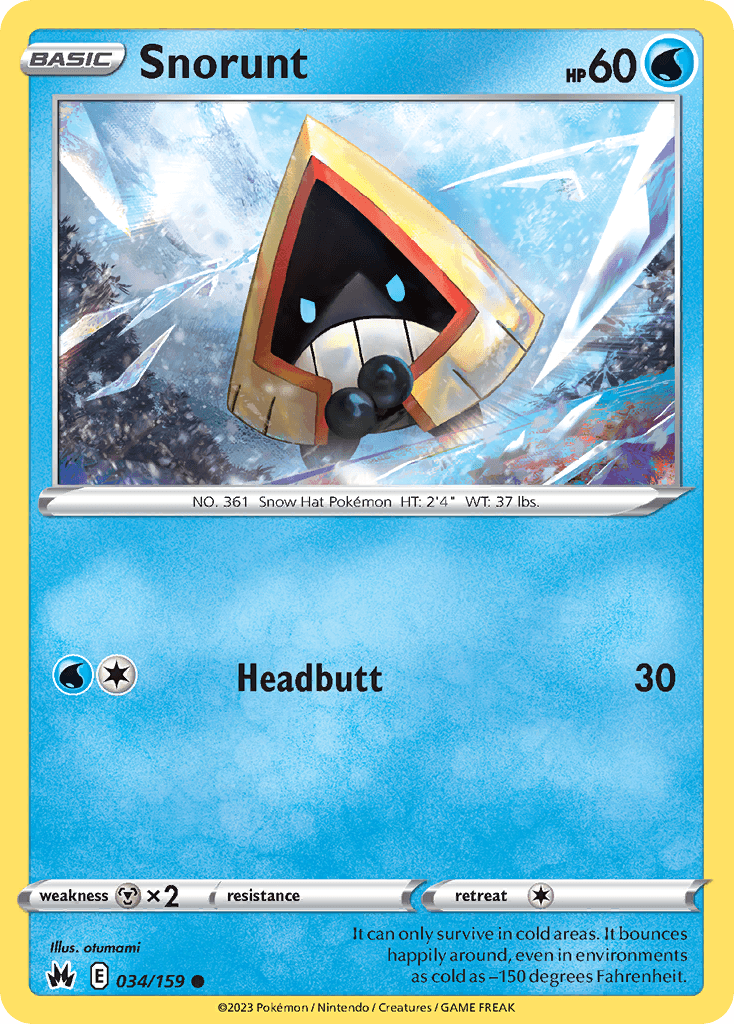 Snorunt: Crown Zenith