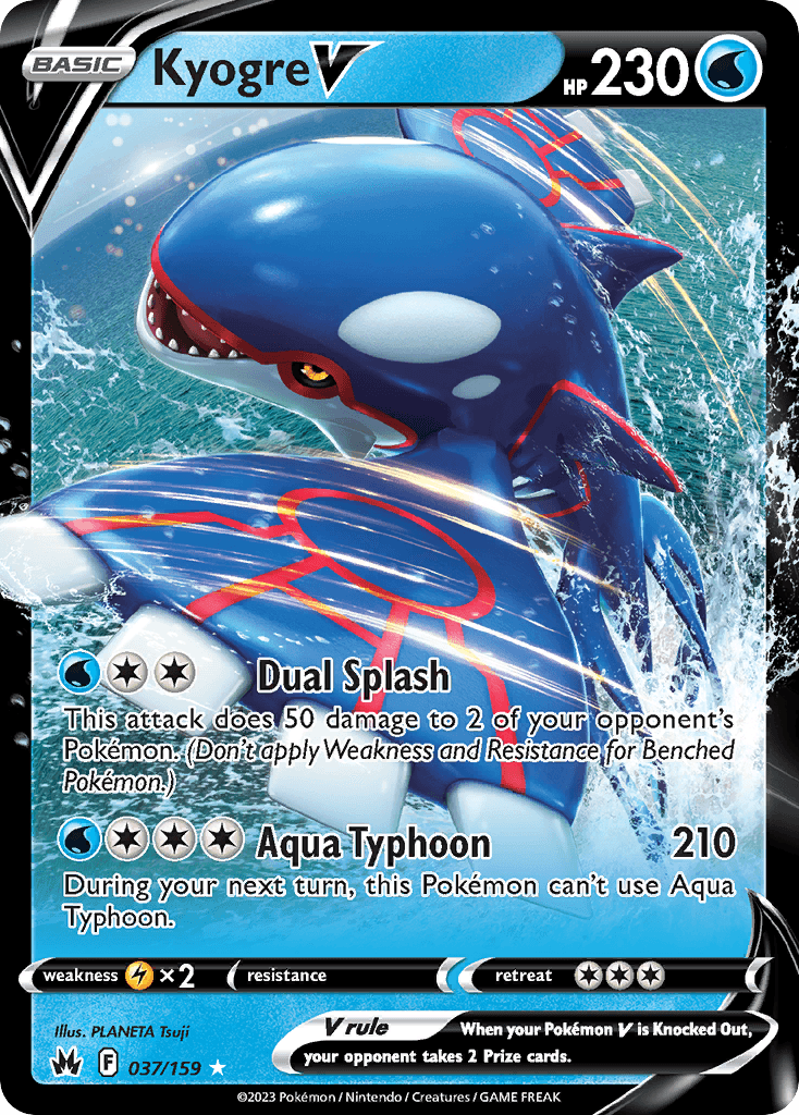 Kyogre V: Crown Zenith
