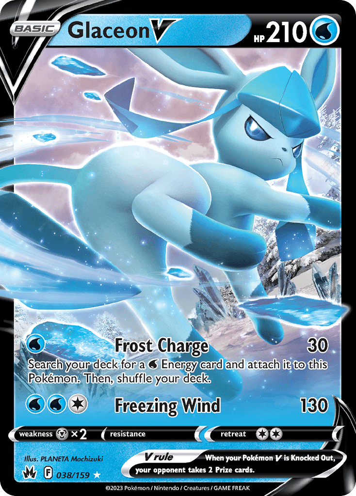 Glaceon V: Crown Zenith