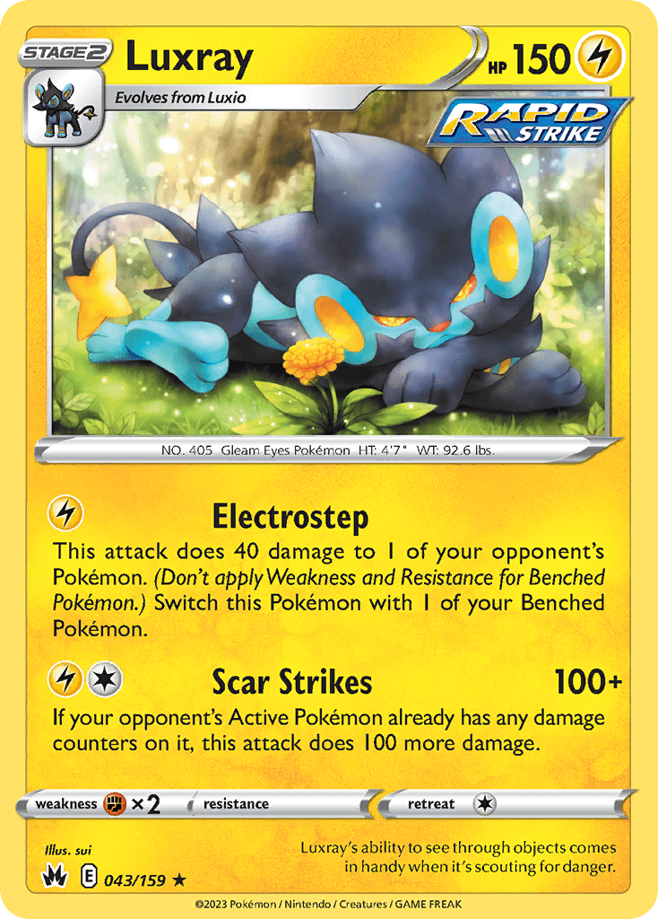 Luxray: Crown Zenith