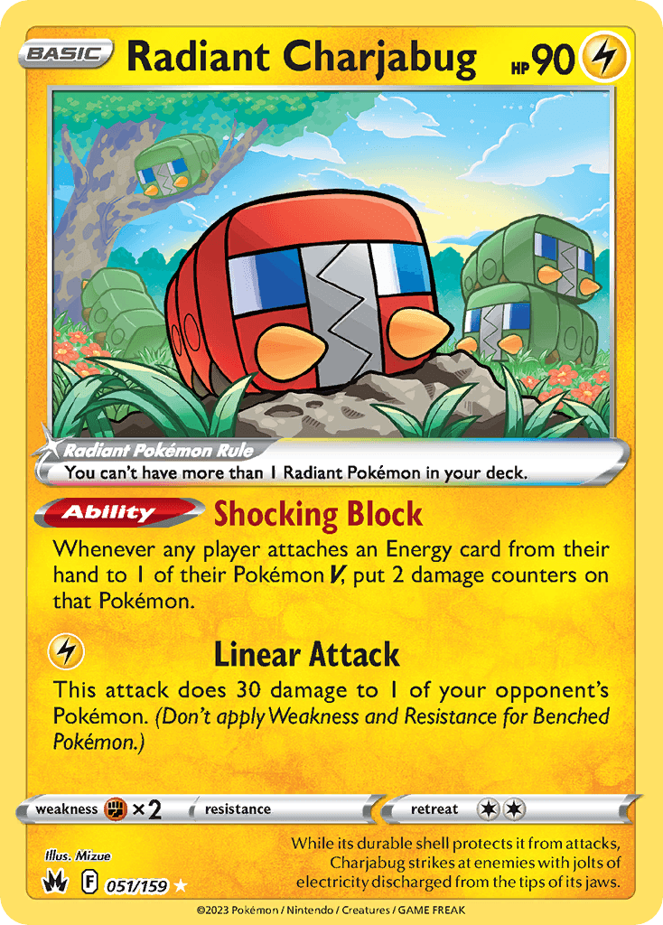 Radiant Charjabug: Crown Zenith
