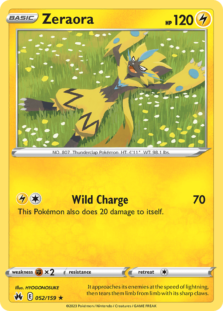 Zeraora: Crown Zenith