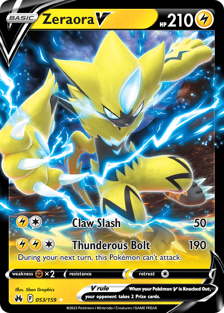 Zeraora V: Crown Zenith