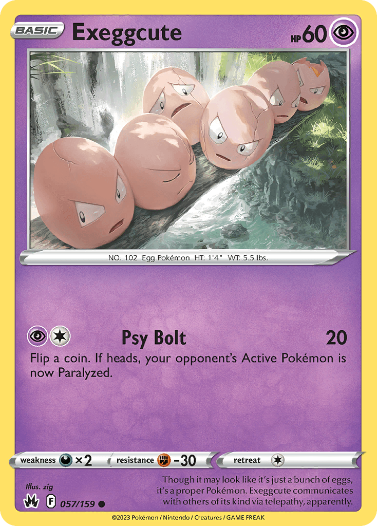 Exeggcute: Crown Zenith