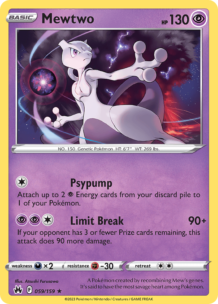 Mewtwo: Crown Zenith