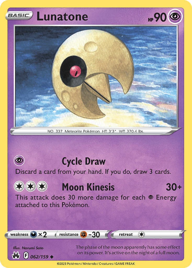 Lunatone: Crown Zenith