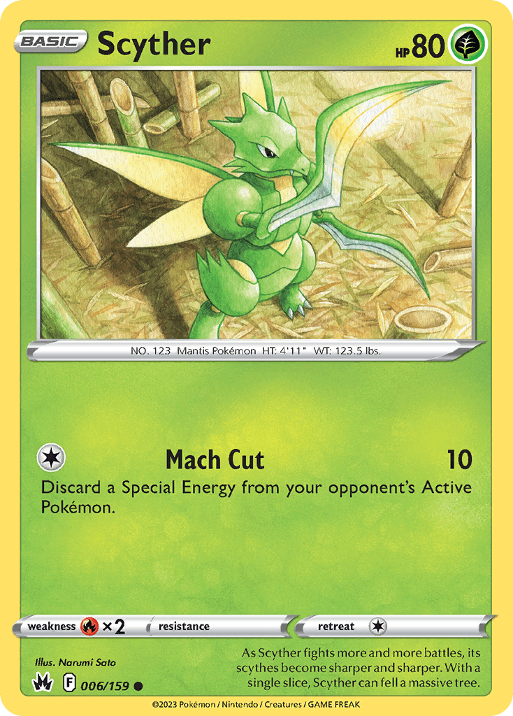 Scyther: Crown Zenith