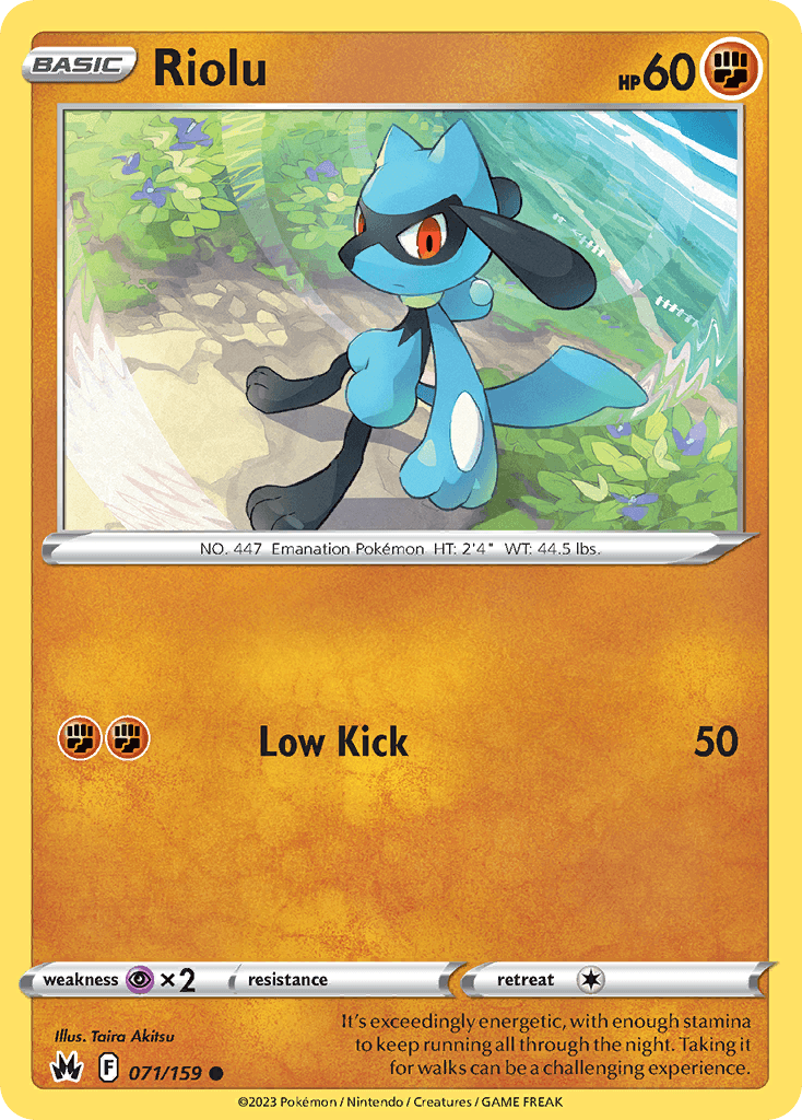 Riolu: Crown Zenith