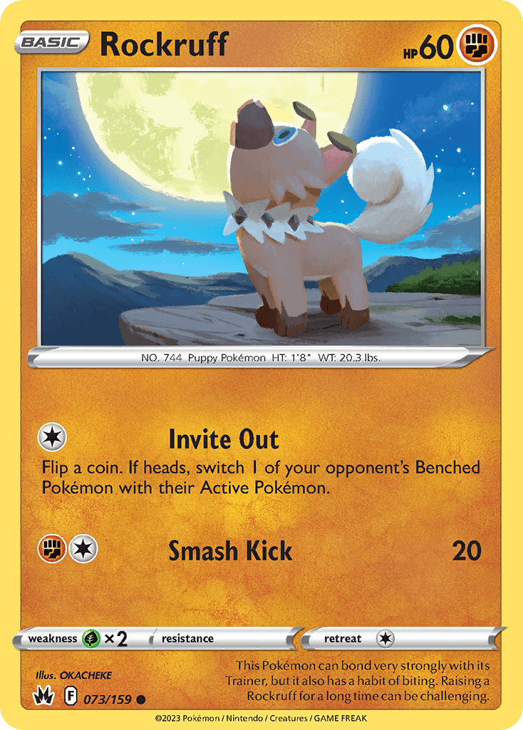 Rockruff: Crown Zenith