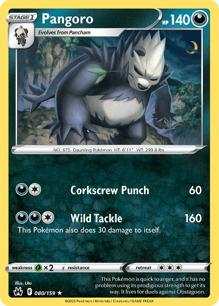 Pangoro: Crown Zenith