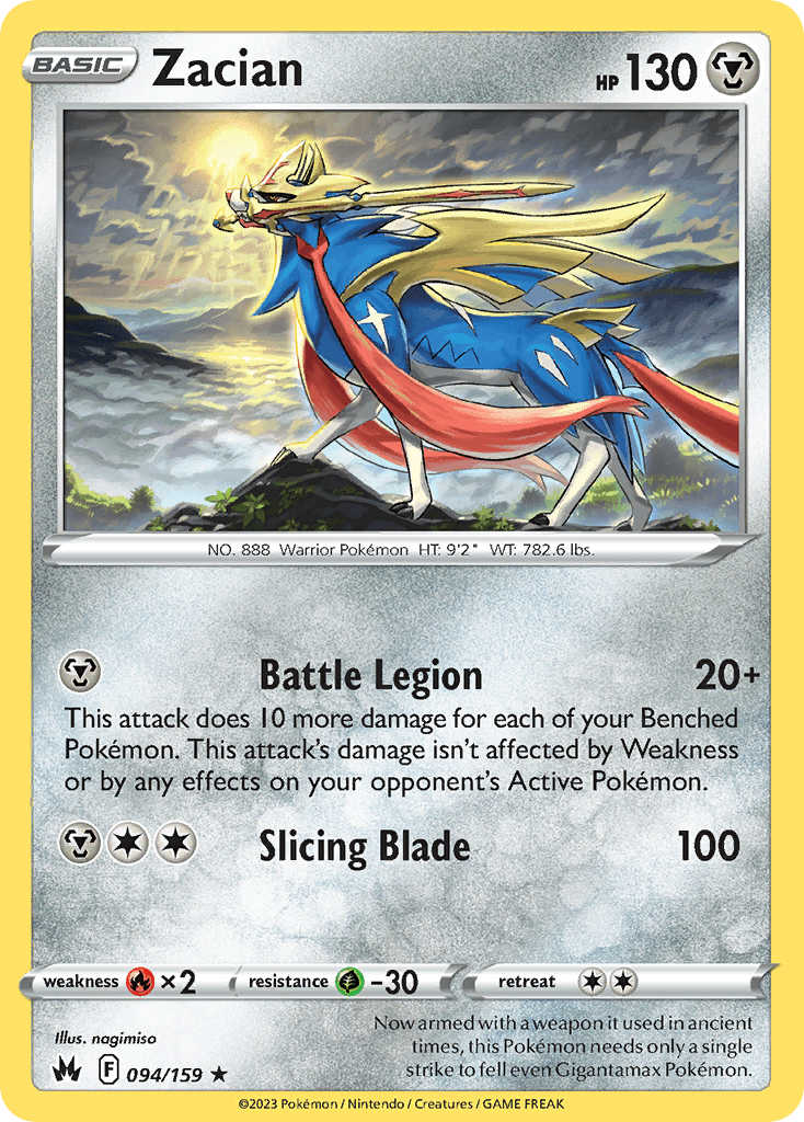 Zacian: Crown Zenith
