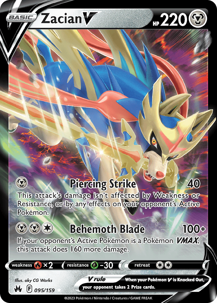 Zacian V: Crown Zenith