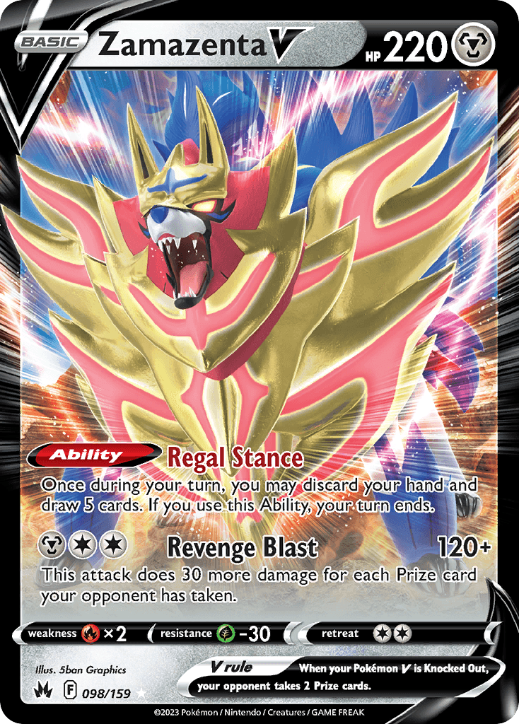 Zamazenta V: Crown Zenith