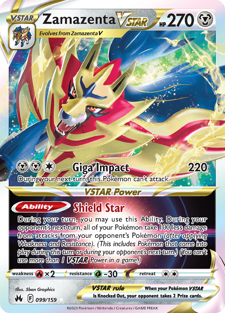 Zamazenta VSTAR: Crown Zenith