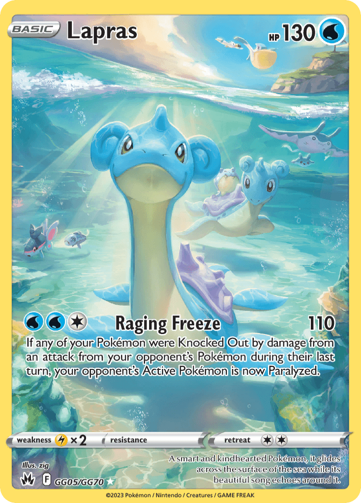 Lapras: Crown Zenith Galarian Gallery