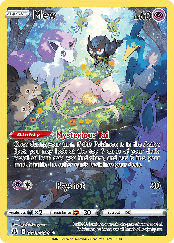 Mew: Crown Zenith Galarian Gallery