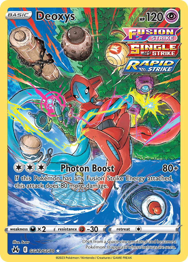 Deoxys: Crown Zenith Galarian Gallery