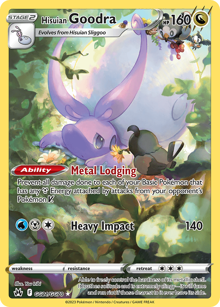 Hisuian Goodra: Crown Zenith Galarian Gallery