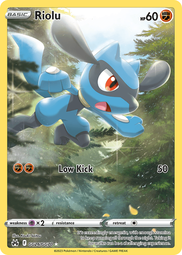 Riolu: Crown Zenith Galarian Gallery