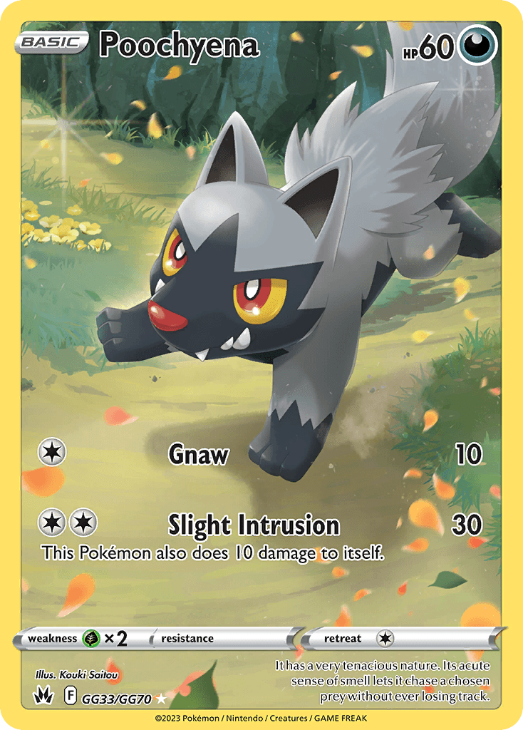 Poochyena: Crown Zenith Galarian Gallery