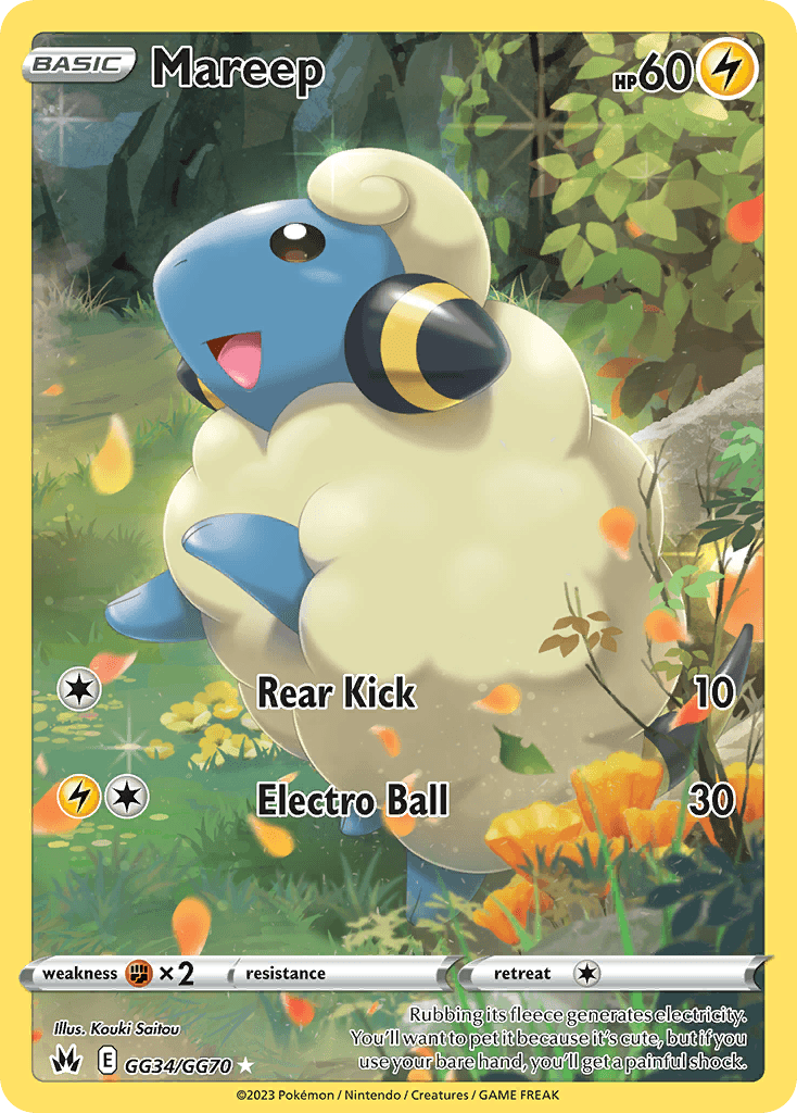 Mareep: Crown Zenith Galarian Gallery