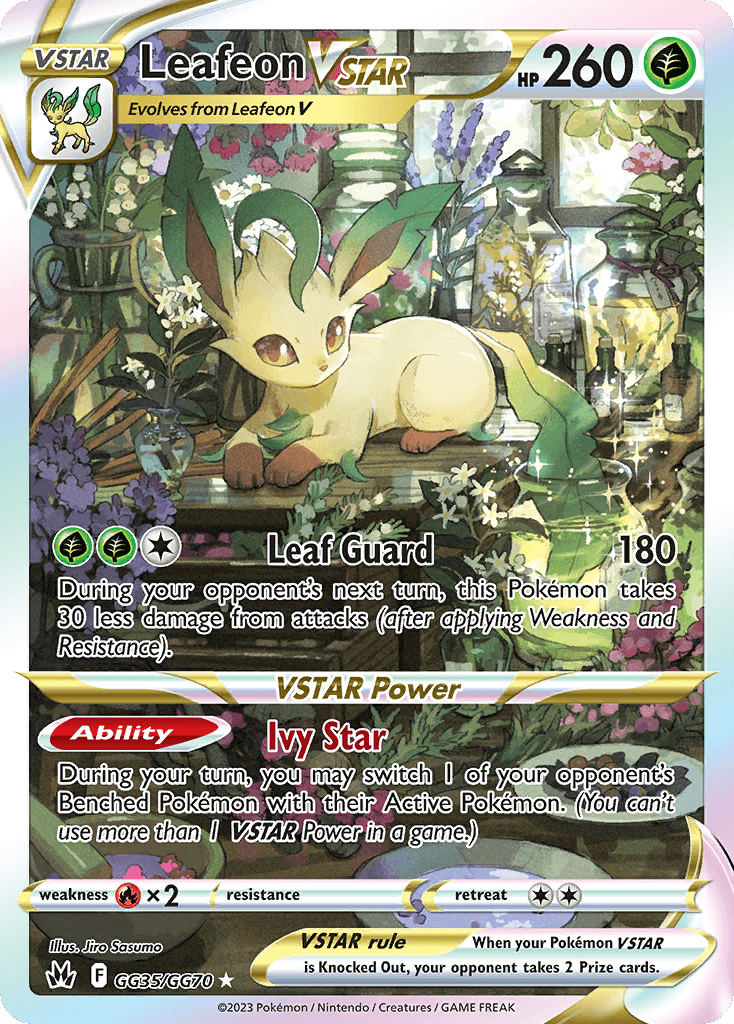 Leafeon VSTAR: Crown Zenith Galarian Gallery