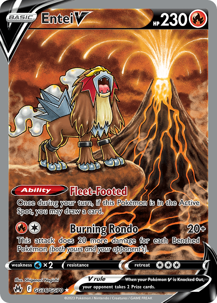 Entei V: Crown Zenith Galarian Gallery