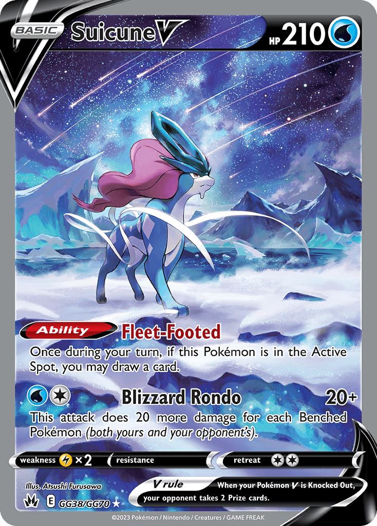 Suicune V: Crown Zenith Galarian Gallery