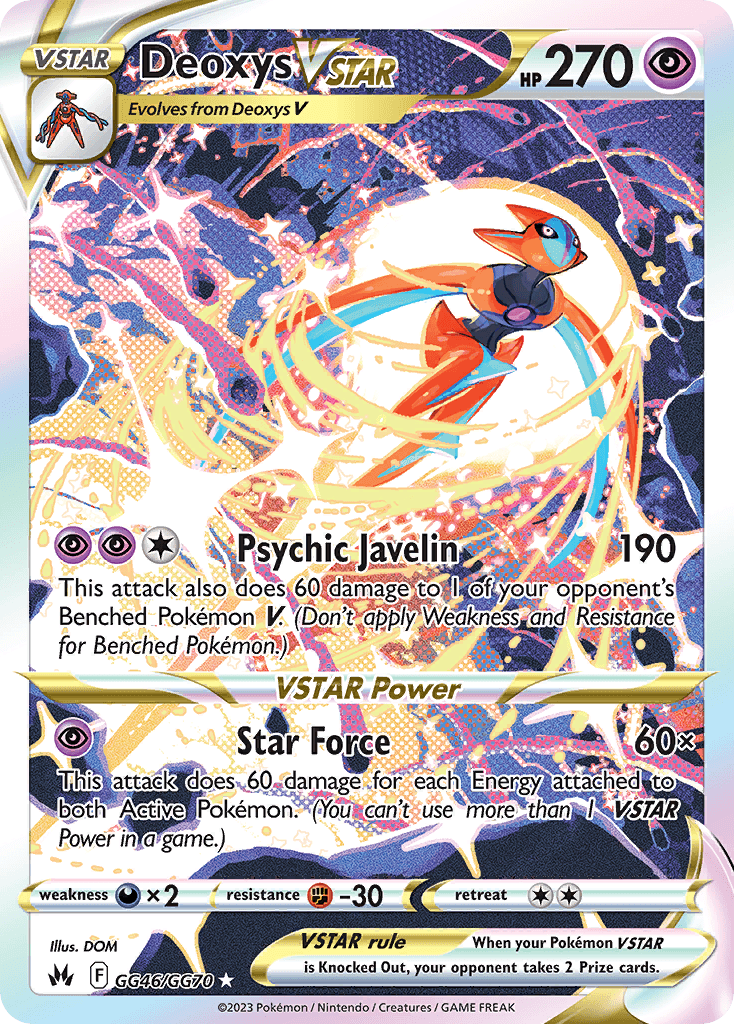 Deoxys VSTAR: Crown Zenith Galarian Gallery
