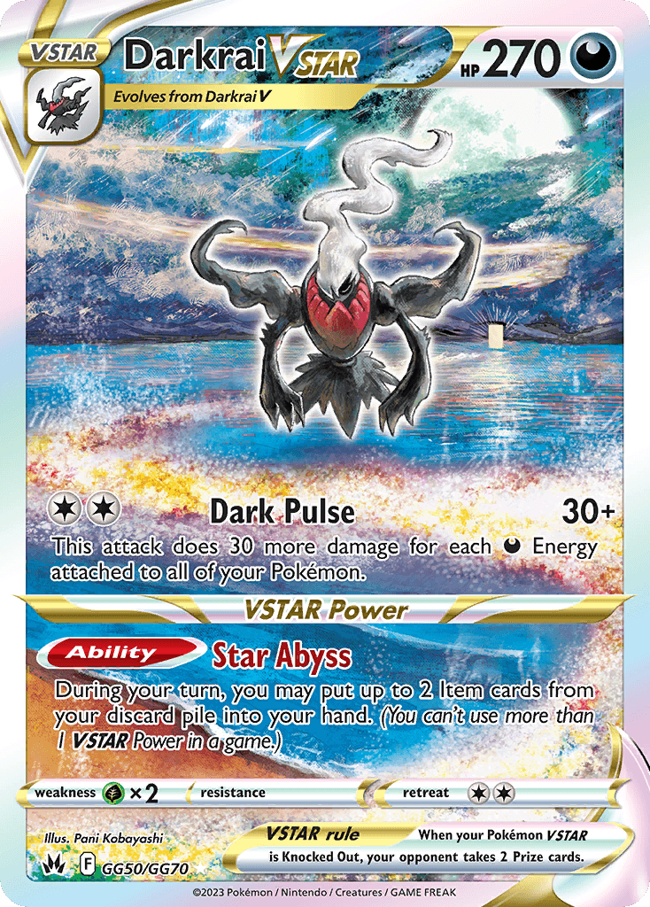 Darkrai VSTAR: Crown Zenith Galarian Gallery