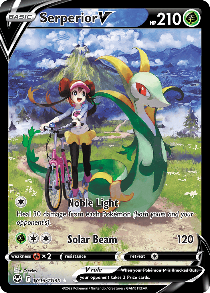 Serperior V: Silver Tempest Trainer Gallery
