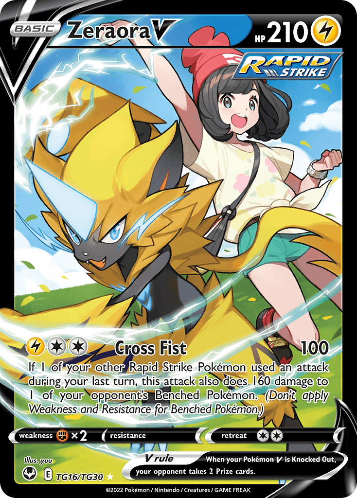 Zeraora V: Silver Tempest Trainer Gallery